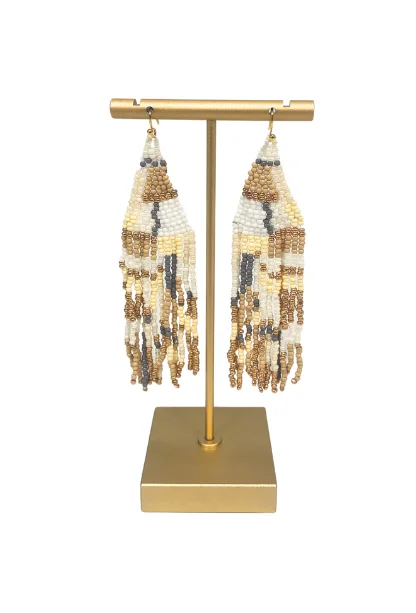 classic dangly earrings for women -classic dangly earrings for women -Tiffany Beaded Earrings