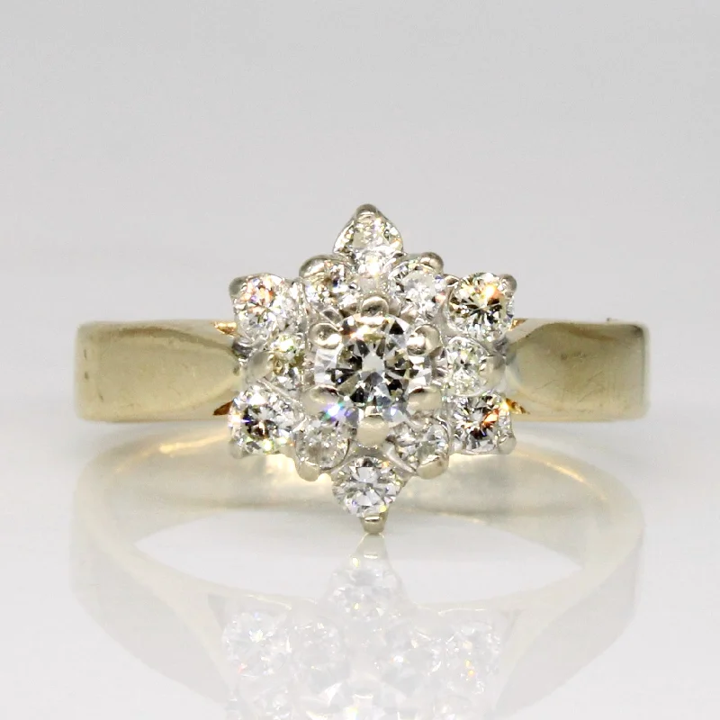 engagement rings for women -Diamond Cocktail Ring | 0.38ctw | SZ 6.5 |