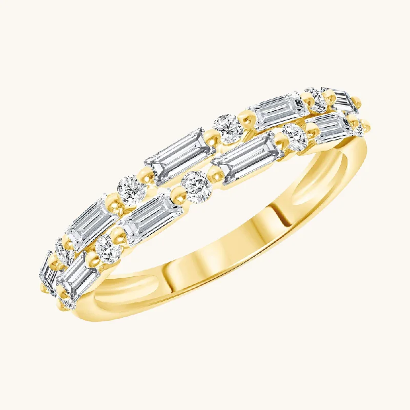 sparkling rings for women -The Danielle Diamond Band