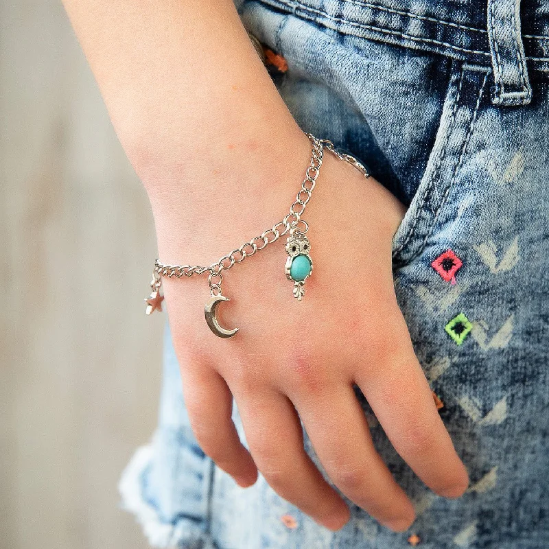 unique charm bracelets for women -Love Whooo You Are Bracelet