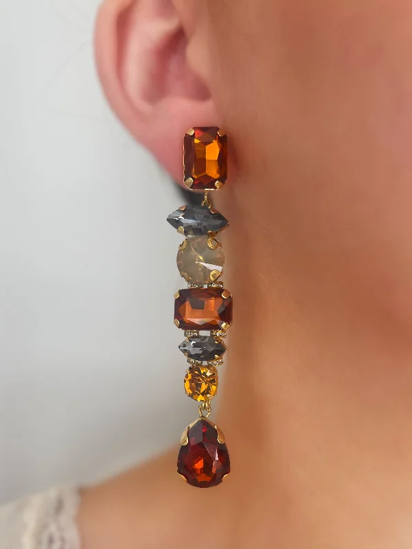 trendy earrings for women -fashion earrings for women -Amber Lia Earrings