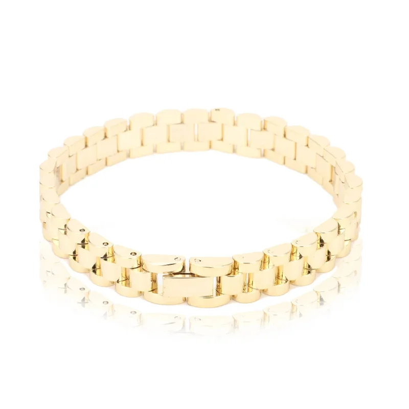 silver bangles for women -Women's Elodie Bracelet In Gold