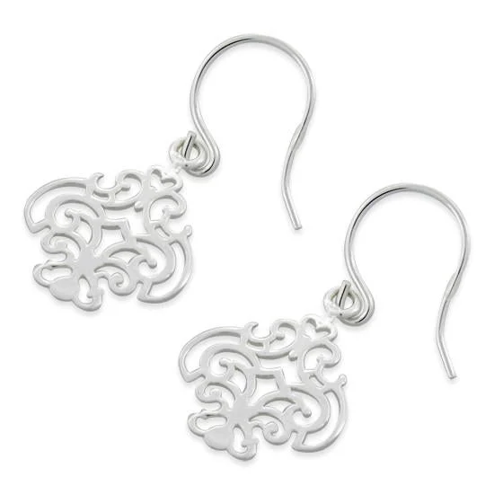 fancy earrings for women -trendy gold earrings for women -Sterling Silver Classic Dangle Earrings