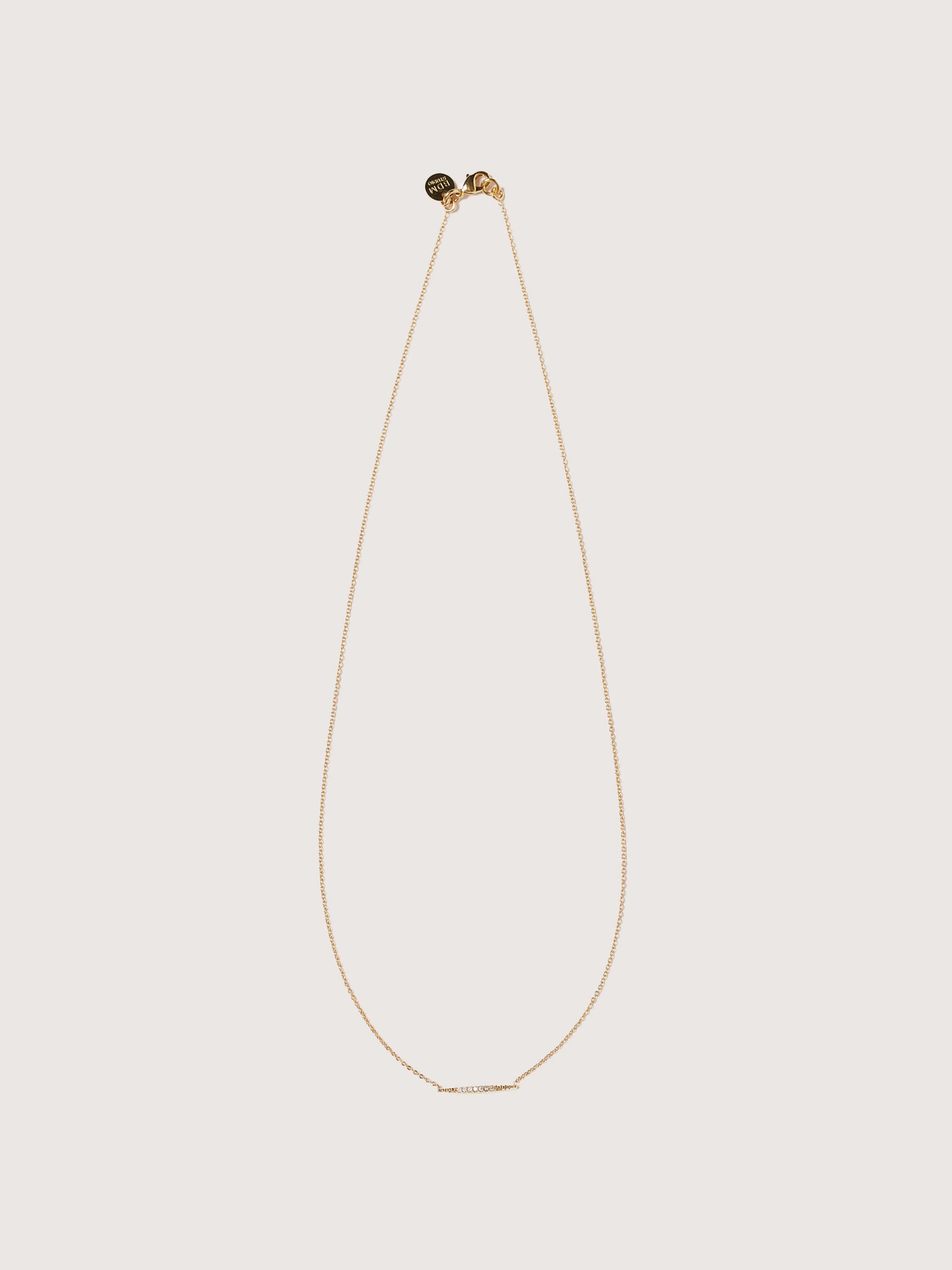 stylish necklaces for women -classic necklaces for women -Imai Short Necklace (242 / W / GOLD)