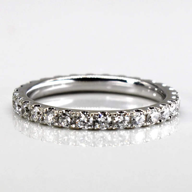 beautiful diamond wedding rings -Diamond Eternity Wedding Band | 0.82ctw | SZ 6.5 |