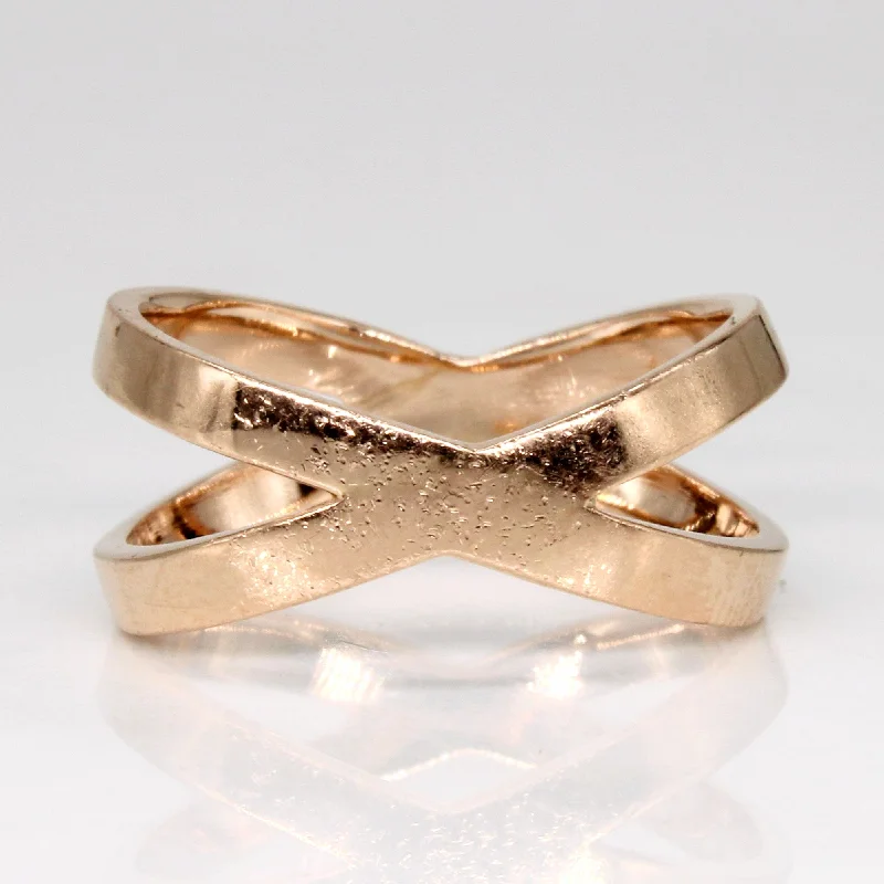 elegant rings for women -14k Rose Gold Ring | SZ 7 |